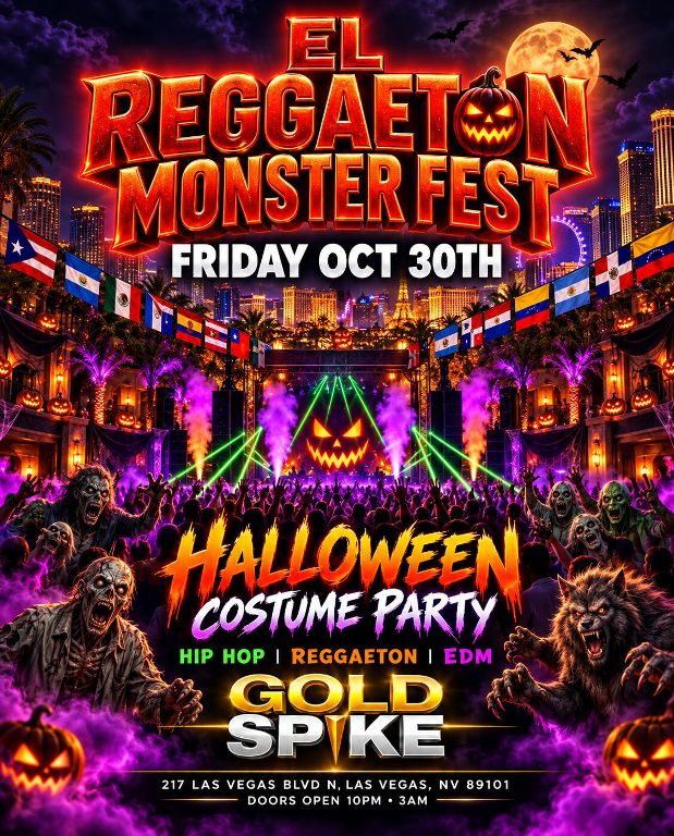 El Reggaeton Monster Fest: Halloween Costume Party