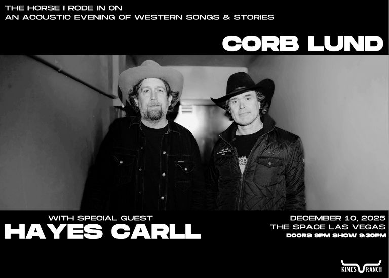 Corb Lund: The Horse I Rode in On - An Acoustic Evening of Western Songs & Stories