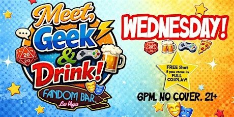 Meet, Geek & Drink!