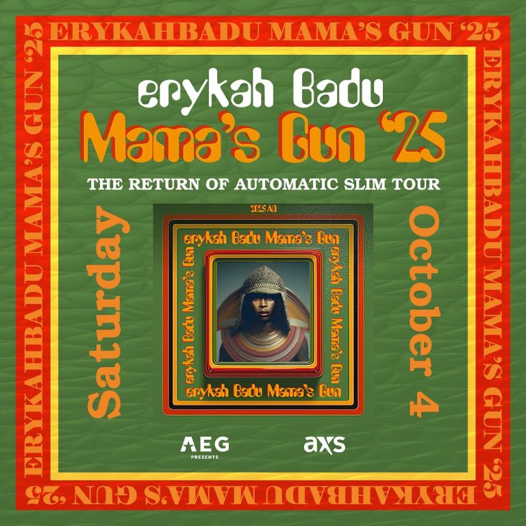 Erykah Badu: The Return Of Automatic Slim Tour