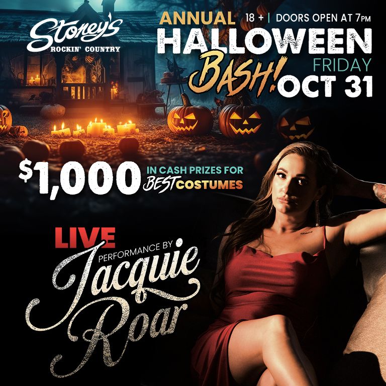 Jacquie Roar & Stoney's Rockin' Country Halloween Bash