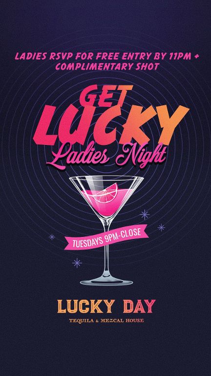 Get Lucky Ladies Night
