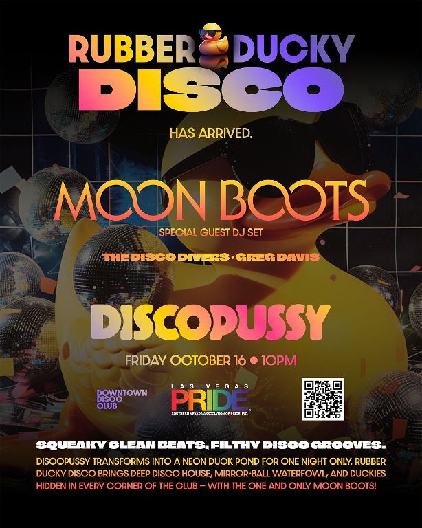 Rubber Ducky Disco w/ MOON BOOTS