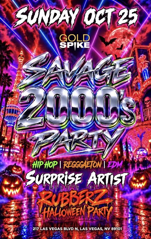 Savage 2000's Party: Rubberz Halloween Party