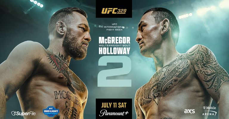 UFC 329: McGregor vs Holloway 2