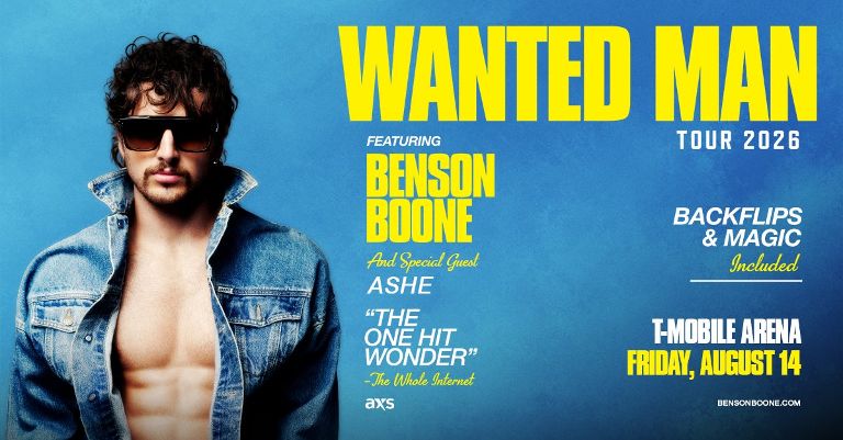 Benson Boone: Wanted Man Tour